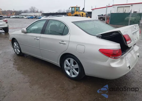 2005 Lexus Es 330 from USA, damaged, VIN JTHBA30G855128015